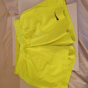 Womens Nike Neon Shorts